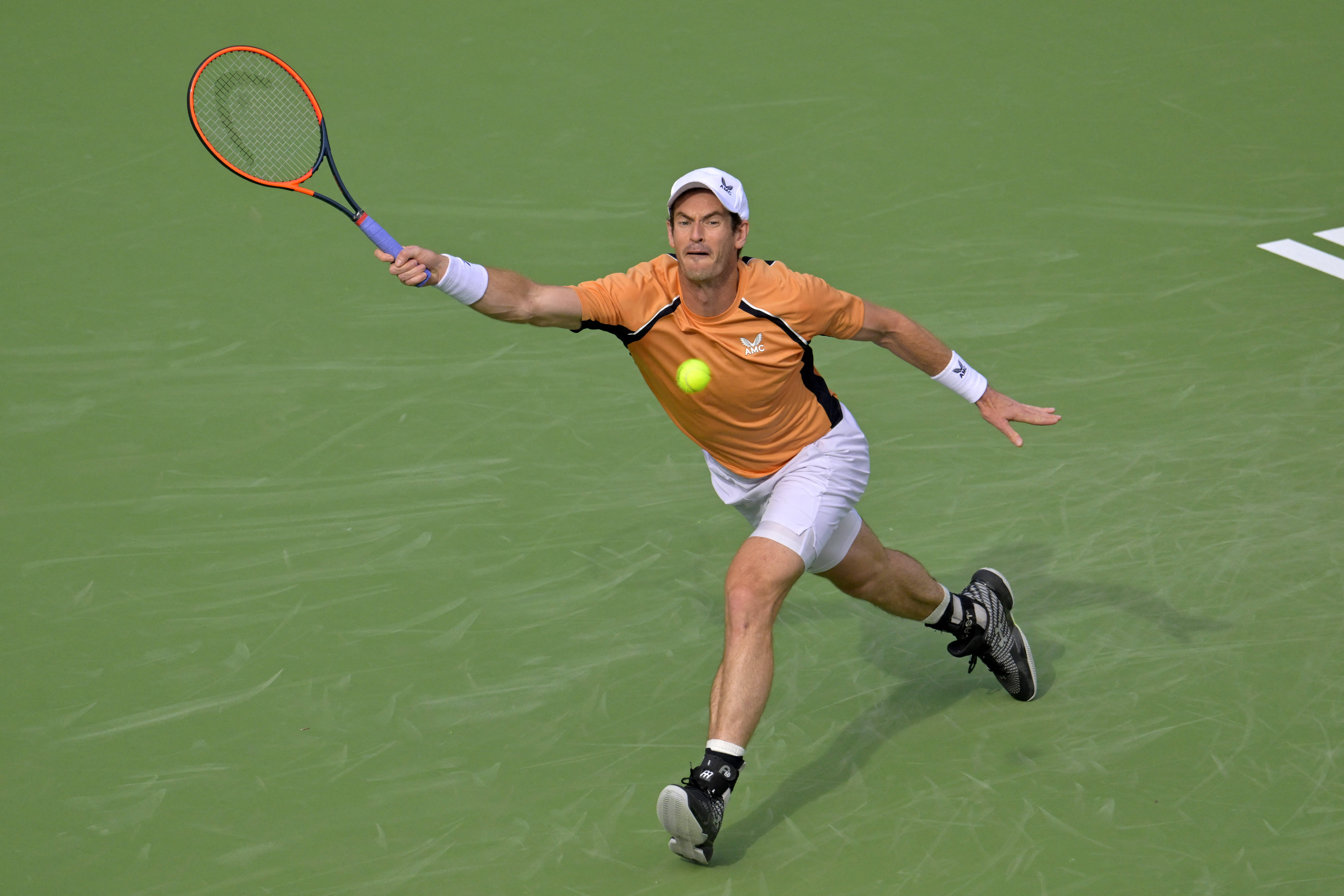 世界网球队鏖战美国网球队，穆雷送出助攻